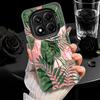 Summer Plants Green Leaf Soft Phone Case for Xiaomi Redmi Note 13 14 15 Pro Plus 12S 12 11S 11 11T 10S 10 Shockproof Cover Back