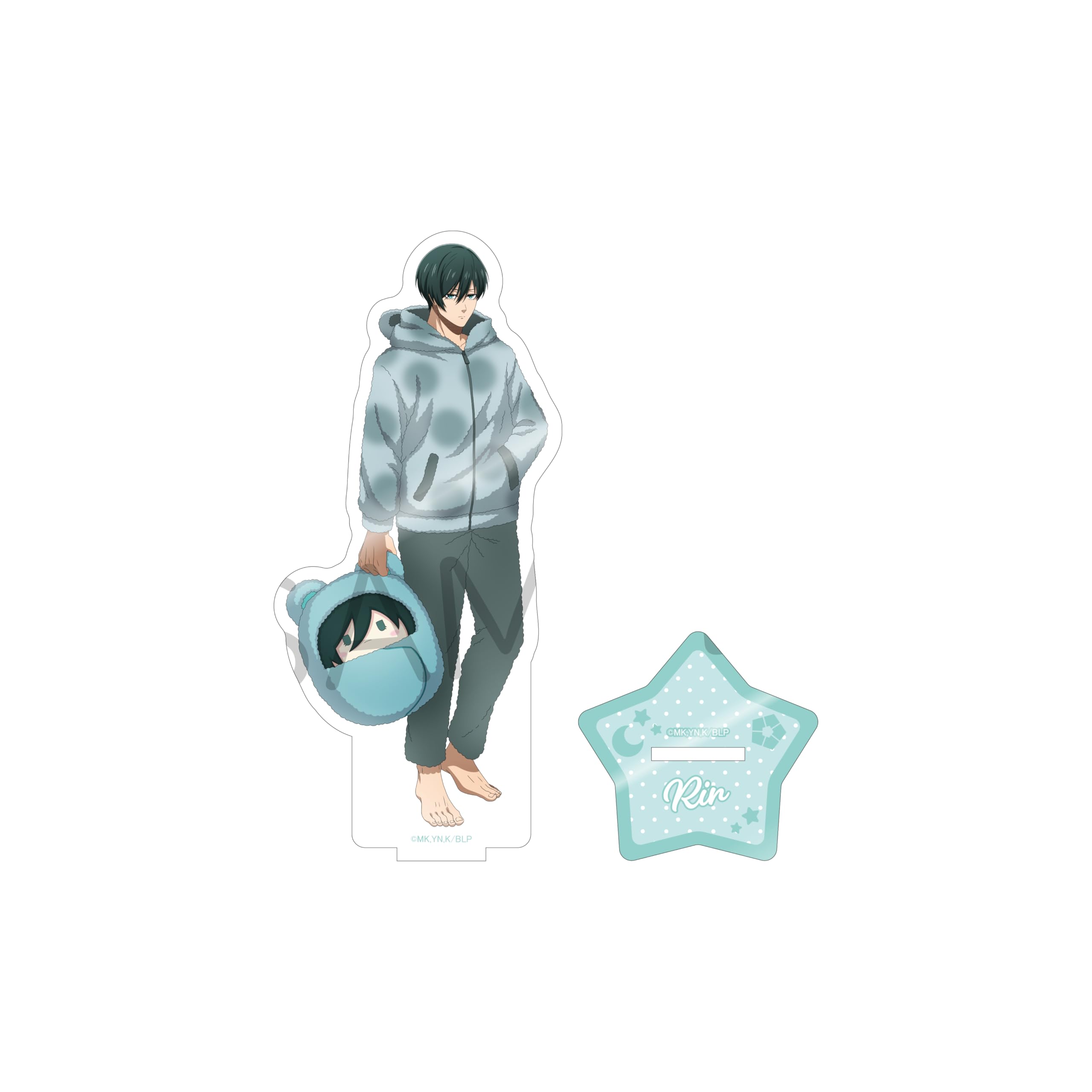 

TV anime Rin Itoshi acrylic stand Kurumi pajamas Blue Rock life-size ver.