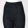 MUJI Tights Size L Women's Right-Angle Foot-Shaped (DGE05A5A) Black, Women's