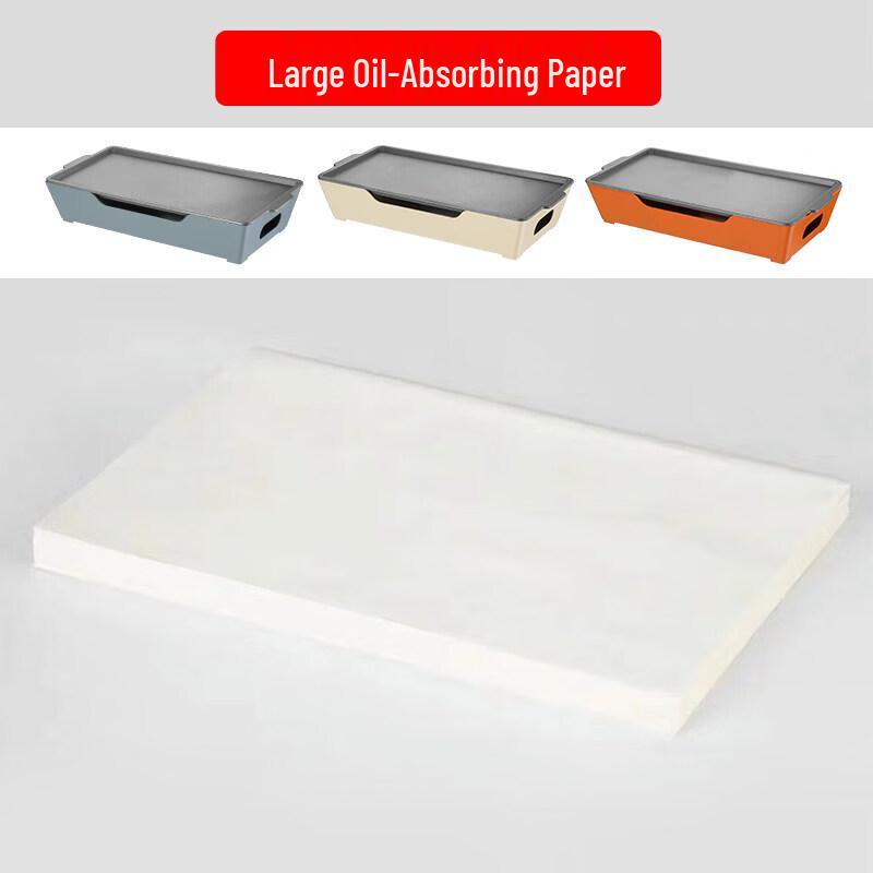 

Kashicong BBQ Warmer Oil Absorbing Paper, Large (500 Sheets)