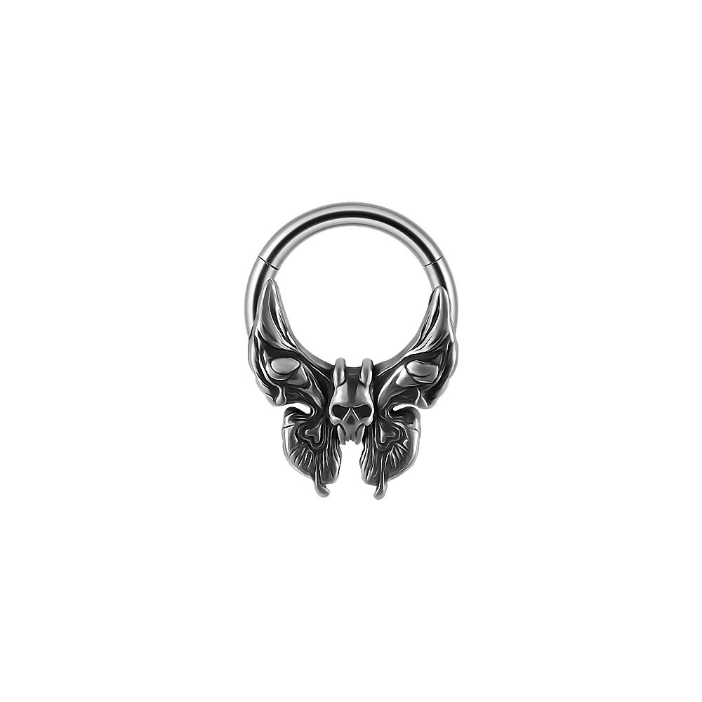 1PC Stainless Steel Butterfly&Bat&Snake Nose Septum Ring 16G Earrings Hoop Ear Cartilage Tragus Body Piercing Jewelry