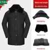 Men's Reflective Multi-functional Winter Work Overcoat