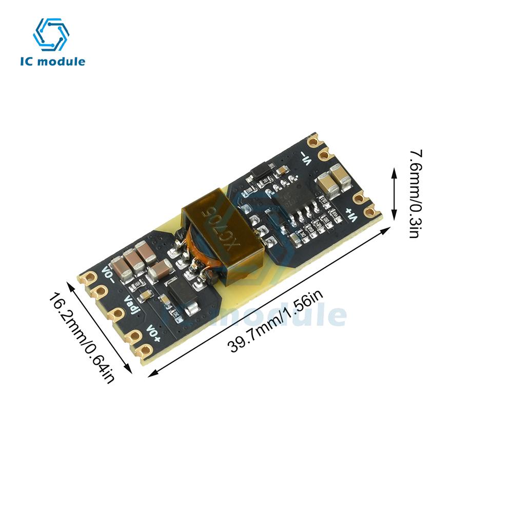 Wide Input Isolated DC-DC Converter XC7010 (15-70V To 5V/12V) - Power Supply Module with LDO Option