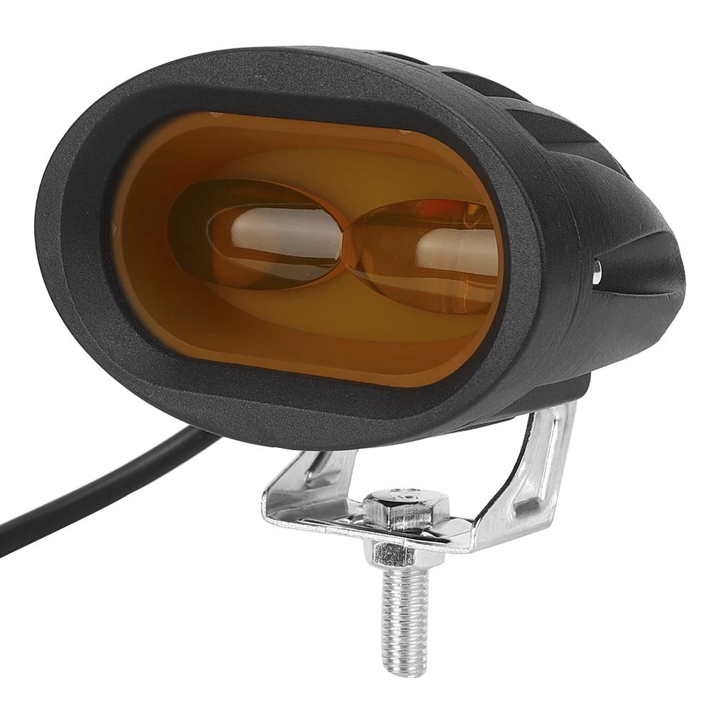 

4-дюймовий світлодіодний прожектор/протитуманна фара IP67 12-30V 20W Жовтий/Білий 2-колірний світло для переднього бампера Автомобілів, Мотоциклів, Позашляховиків(Тип В )