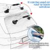 Kayak Suction Cup Holder Universals Kayak Roller Aluminum Alloy Kayak Carriers Canoes Load Assist Rack Easy to Use