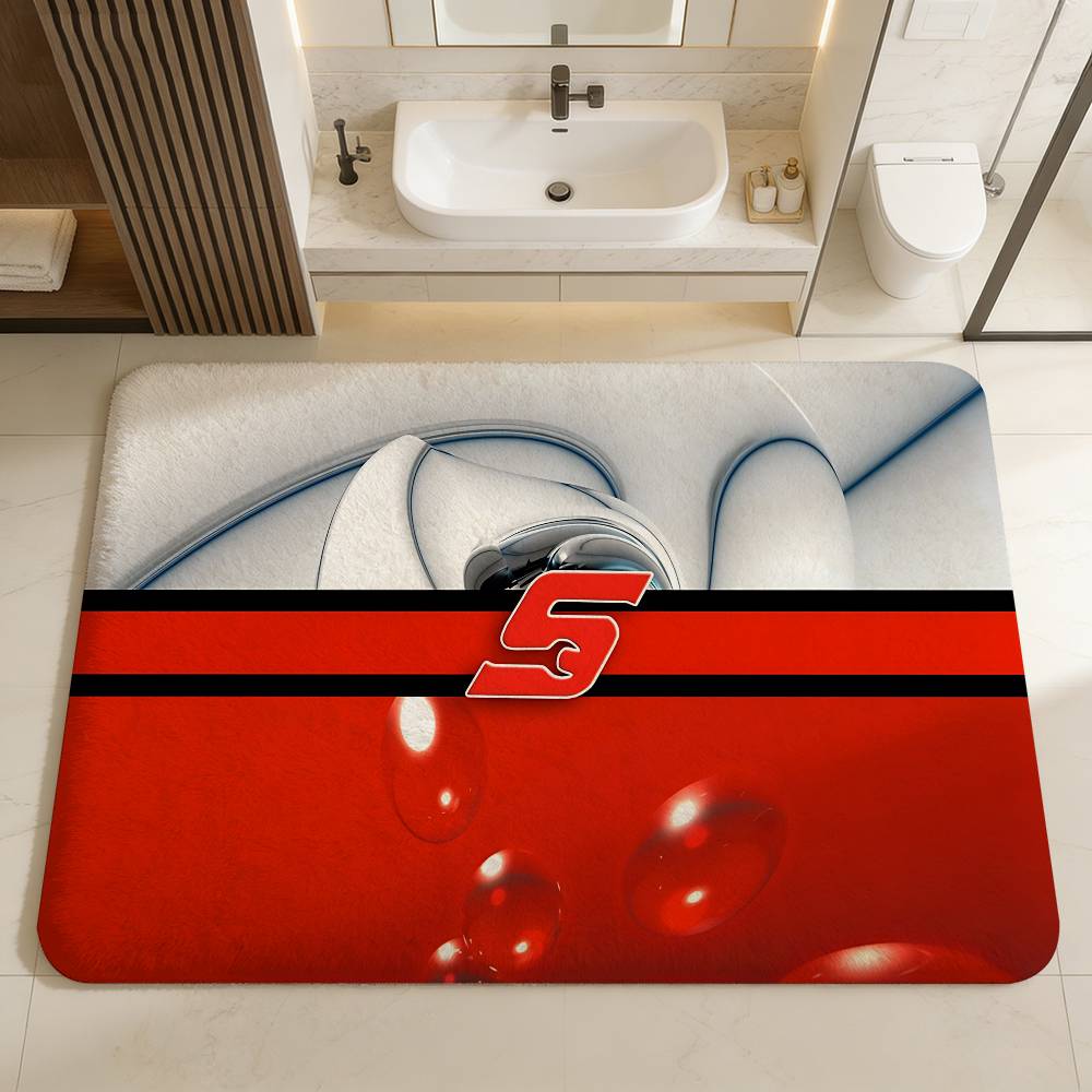 

S-SnapS On LOGO Door Mat Kids Room Bedroom Decoration Balcony Anti-Slip Doormat Living Room Doormat Area Rug 40x60cm