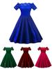 Elegant Plus Size Lace Dress With Off Panel Shoulder Design And High Waist Silhouette For Sophisticated Occasions