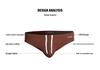2026 Desmiit Men's High Elastic Low Waist Quick Dry Swim Trunks S3634