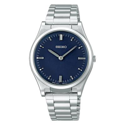 Seiko Watch Tactile Clock SQBR021 Silver Men's