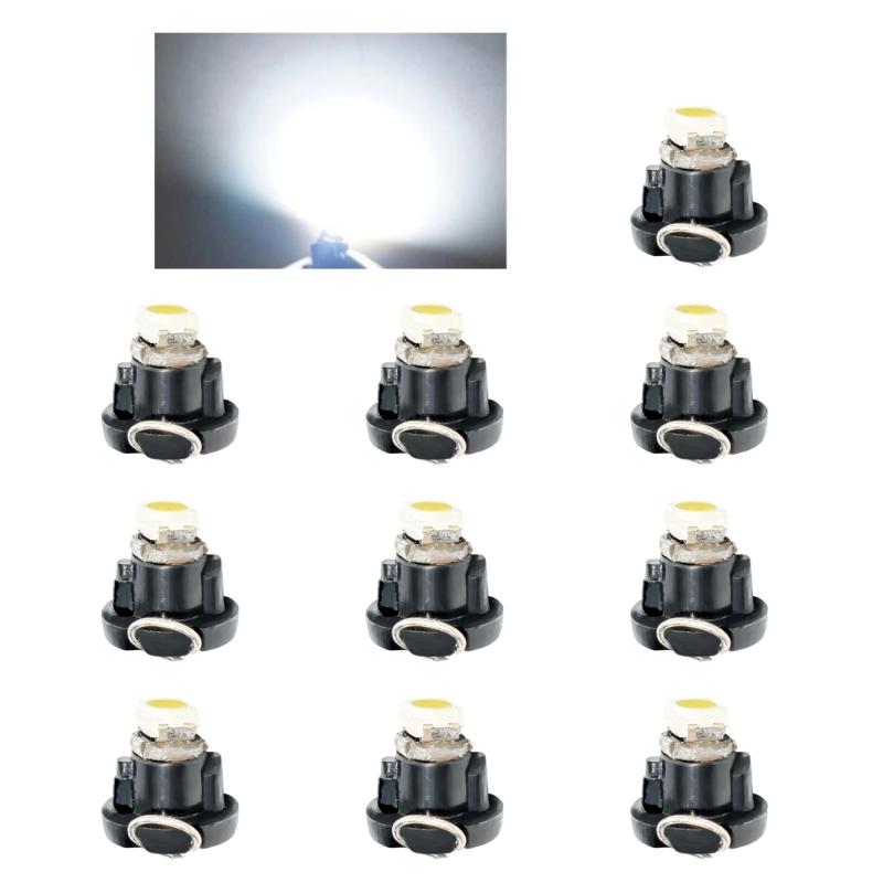 10Pcs T3 4.2 4.7 High Brightness LED Bulb for Car Interior Dashboard Instrument Light Dashboard Warming Indicator
