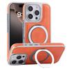 360 Metal Finger Ring Bracelet Magnetic Case For iPhone 13 14 15 16 Pro Max Retro Leather Business Kickstand Shockproof Cover