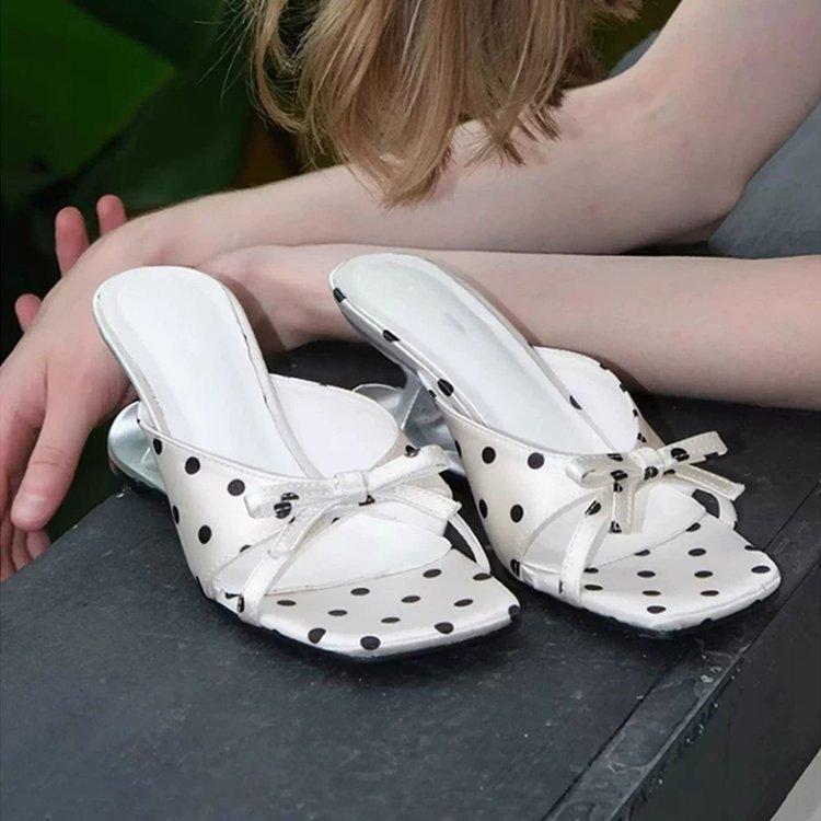 Anti-slip Shoes, High-heeled Women s Shoes, New Wedge-style Flip-flops 35 белый