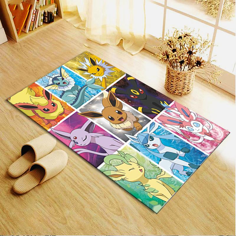 2025 New Pokemon Carpet Rug for Living Room Bedroom Home Sofa Decoration,Kids play Non-slip Floor Mat77