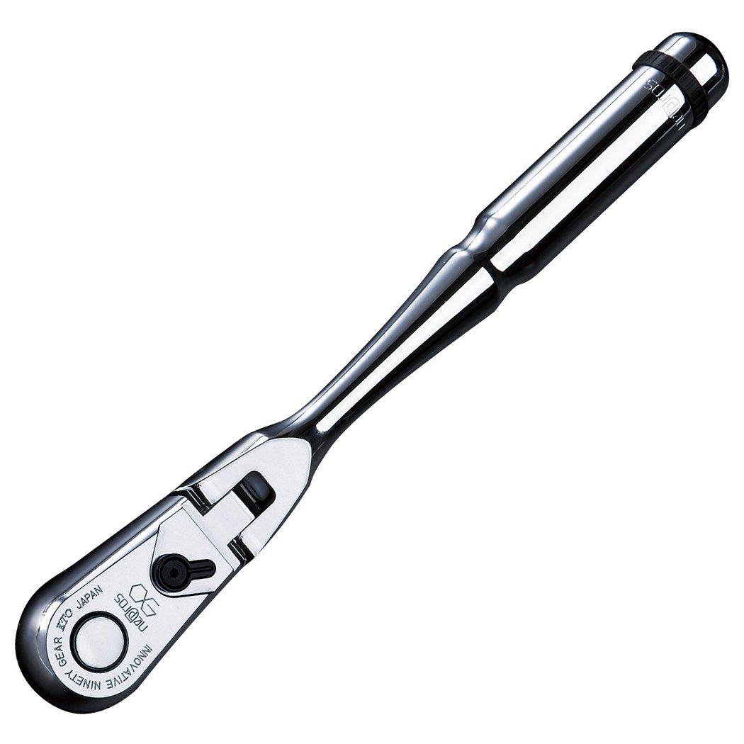 

Kyoto Machinery Tools Nepros Flex Ratchet Handle NBR390F (KTC) 9.5mm (3/8 inch)
