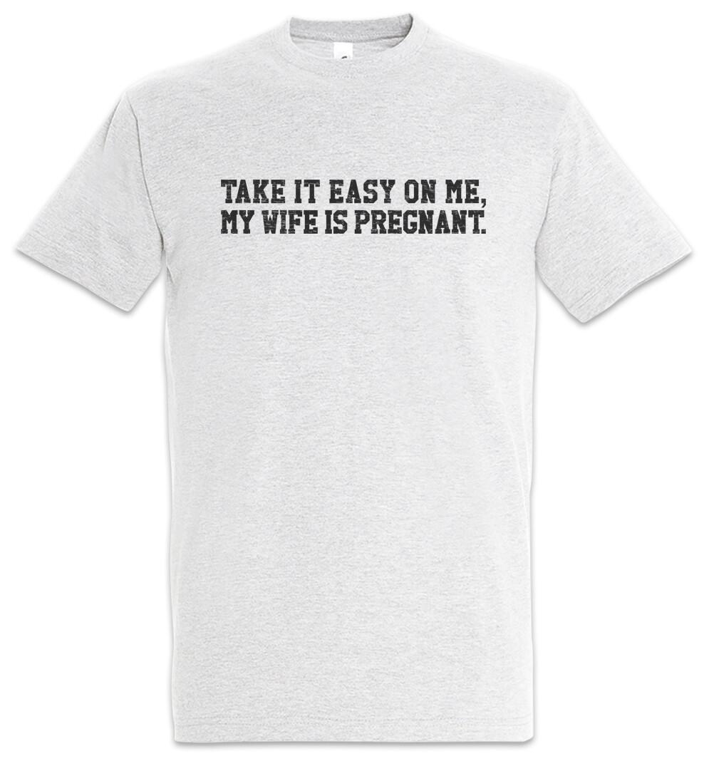 

My Wife Is Pregnant T-Shirt Mens Womens Tees Top Fun Pregnancy Announcement L