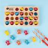 Wooden Magnetic Fishing & Brain Teaser Toys for Kids Aged 3–6: Fun Number & Letter Game