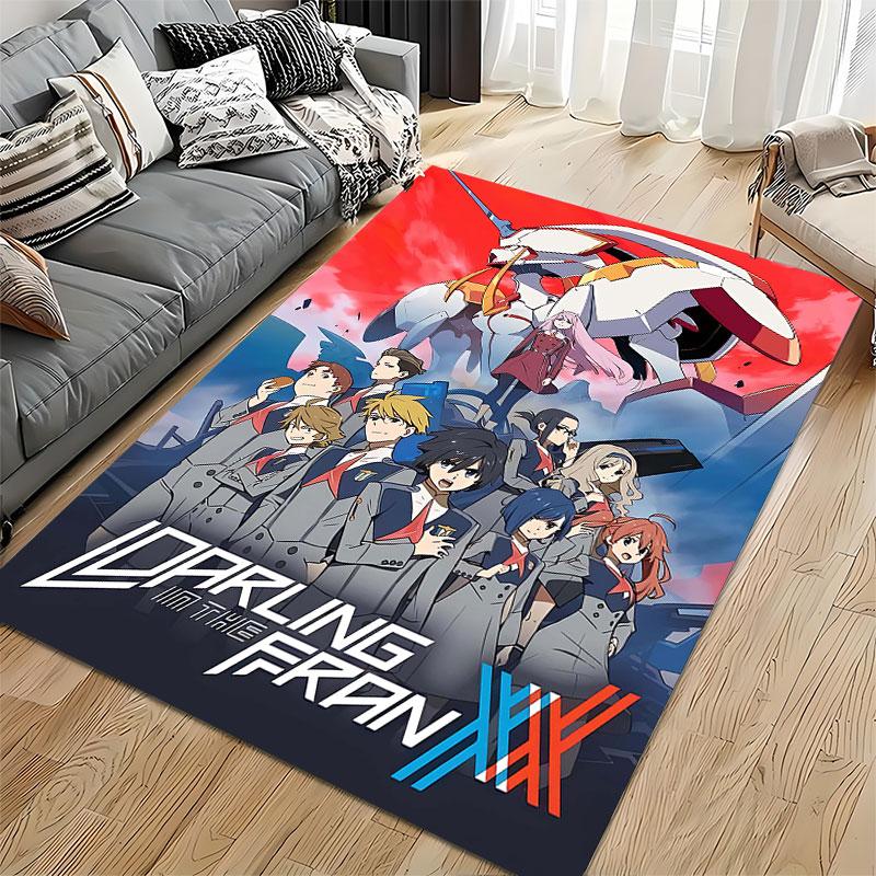 Darling In the Franxx Theme Suitable As a Non-slip Mat for the Living Room or Bedroom Sofa