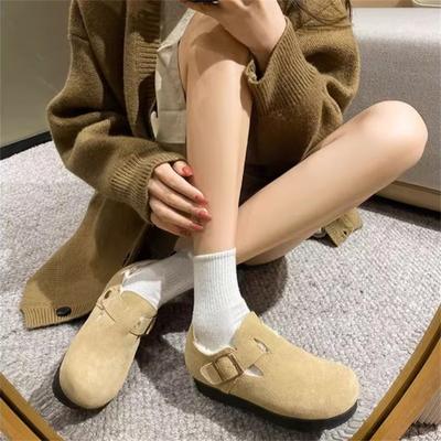 Inner Height Increase Women's Spring and Autumn New All-inclusive Platform Single Shoes Foot Cover Fashion Retro Shoes