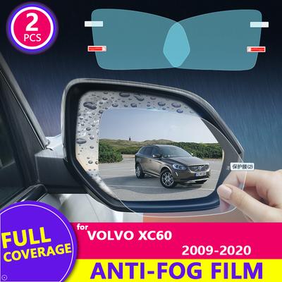 Regen Film Volle Abdeckung Rückspiegel Klar Anti-Fog Regendicht für Volvo XC60 2009- 2018 Aufkleber Auto Zubehör waren