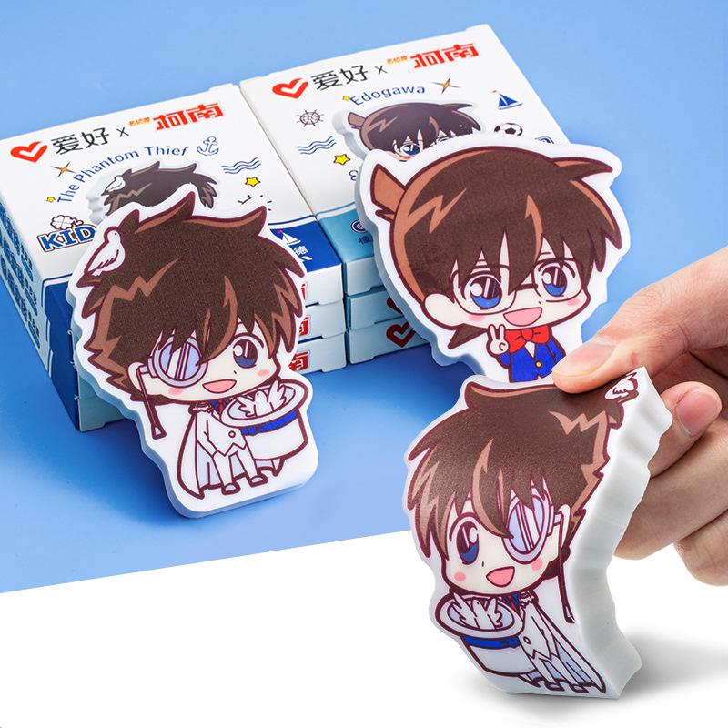 Detective Conan Q Version 3D Character Eraser - Cute Cartoon Student Stationery