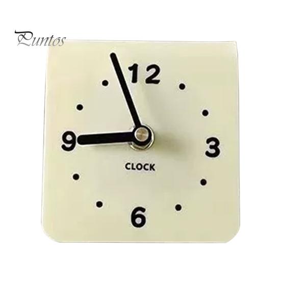 

Минималистичные настольные часы, креативные подвесные часы, ударопрочные, простые в использовании, работающие от батареек, прикроватные часы светло-желтого