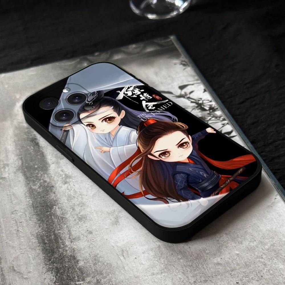 

The Untamed Wang Yibo XiaoZhan Phone Case For IPhone 17,16,15,14,13,12,11 Plus,Pro,Max,XR,XS,X,7,8 Plus,Mini Black Silicone Soft iphone14
