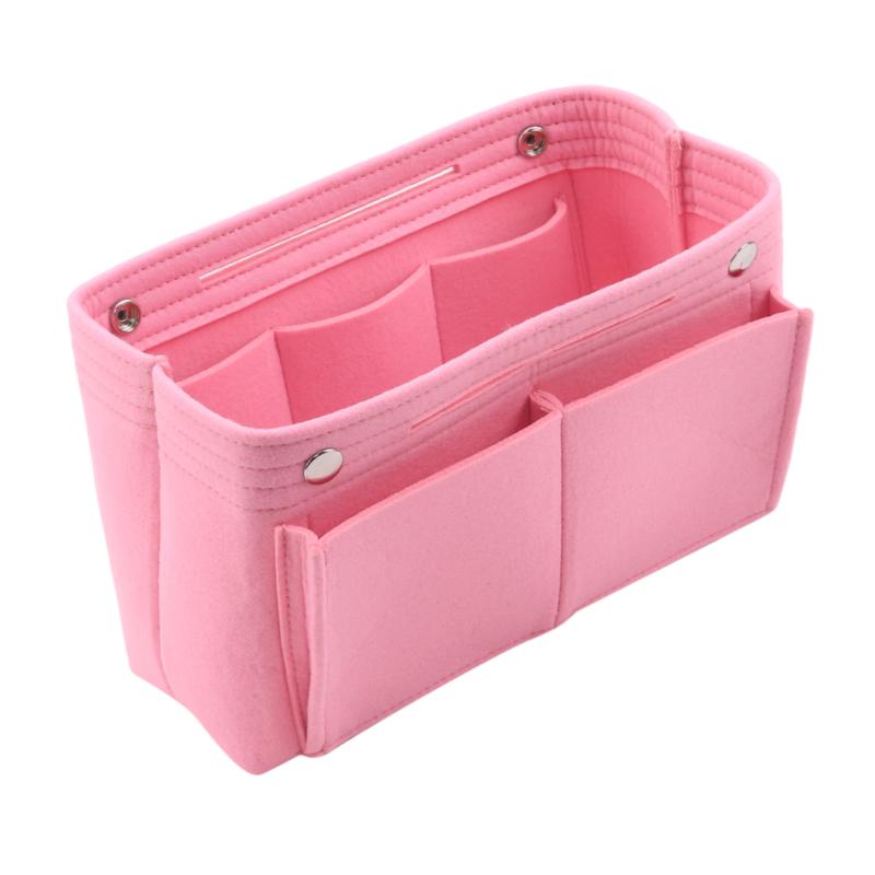 Multifunction Insert Makeup Bag Women Travel Inner Purse Cosmetic Bags For Ladies Portable Storage Organizer Tote 2025