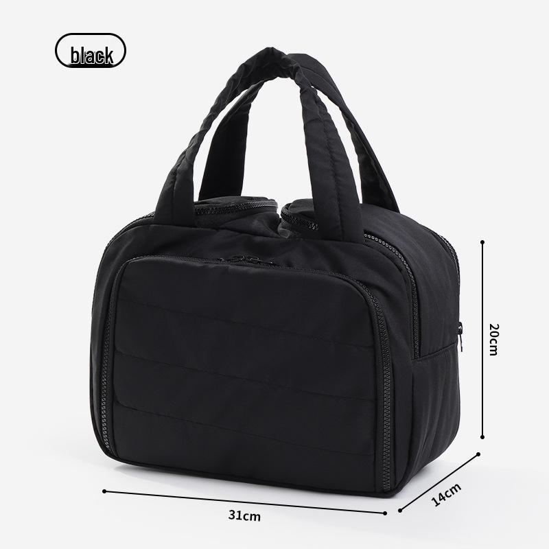 Lightweight Travel Toiletry & Cosmetic Bag with Large Wide Opening