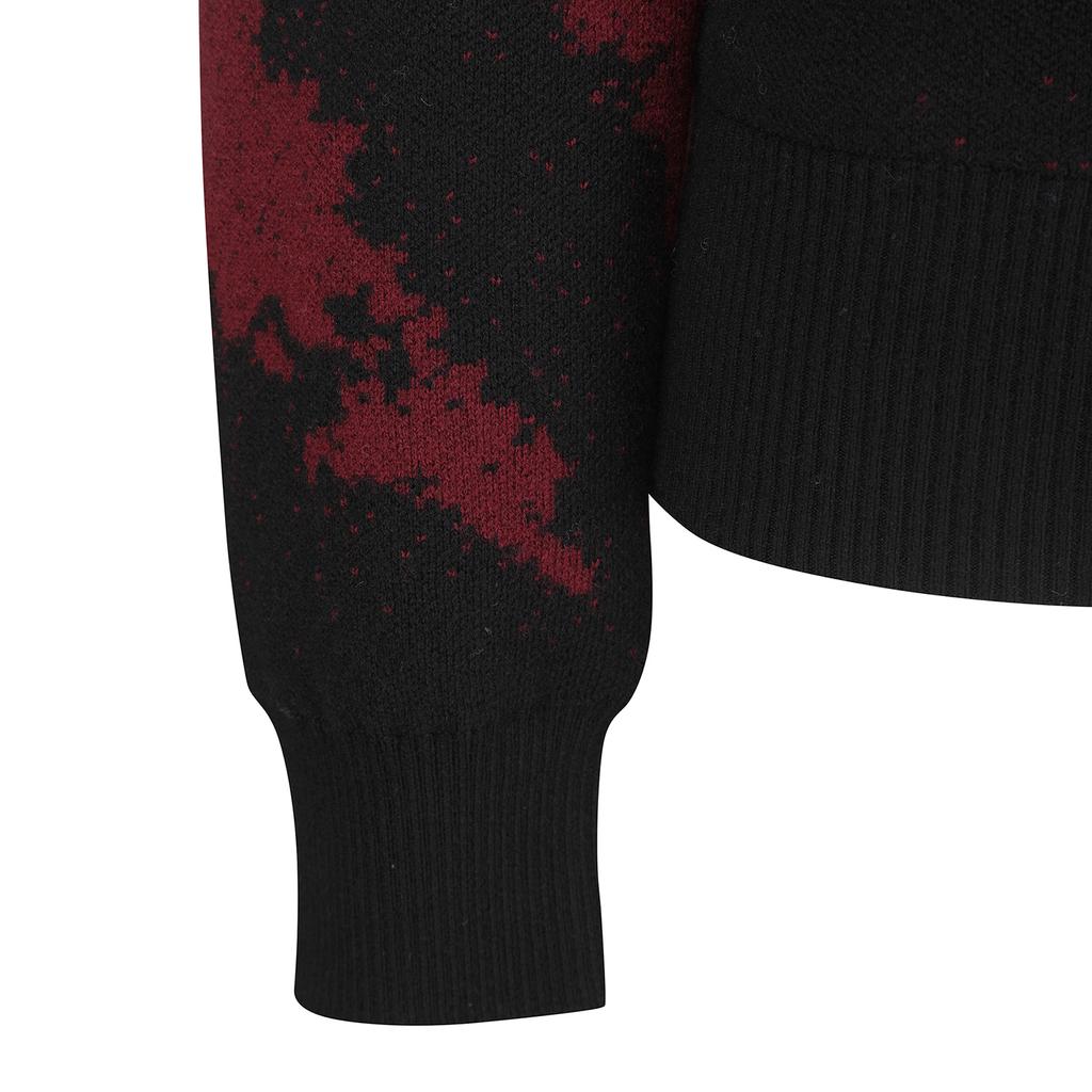 ANEW GOLF Women Patten Jacquard High Neck Sweater_Wi