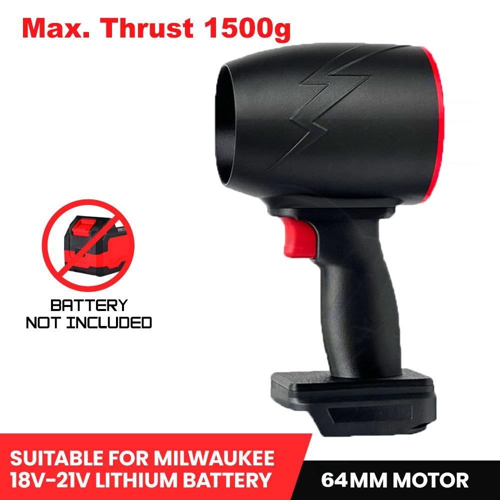 

Powerful 64mm/70mm Handheld Turbo Jet Fan High Speed Brushless Motor Thrust 1500-2300g Car Wash Air Gun 1000W Violent Air Blower