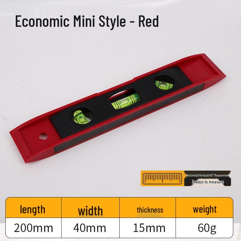 High-Precision Cast Aluminum Magnetic Spirit Level Measuring Tool