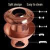 Traditional Purple Copper Charcoal Hotpot