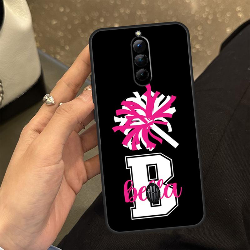 Personalised Football Cheer Moms Name Case For Nubia Red Magic 8S Pro Plus Red Magic 8 Pro 6 7 6S 7S Pro 5G 5S 6R Cover Coque
