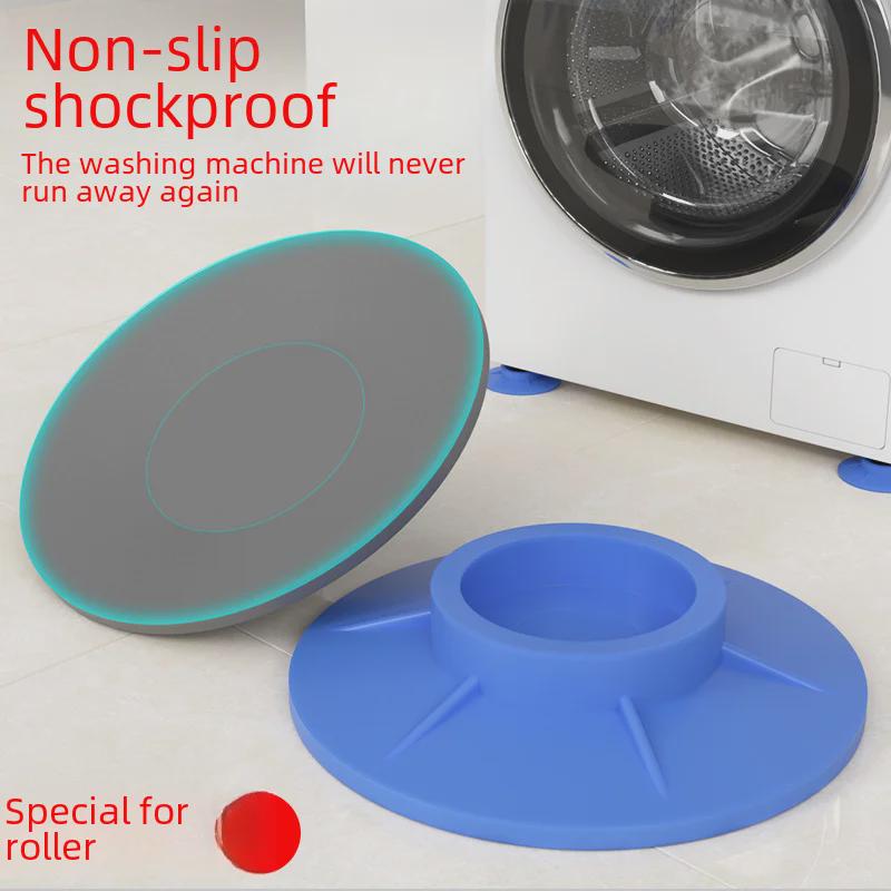 Universal Non-Slip Rubber Washing Machine Suction Cup Foot Pad