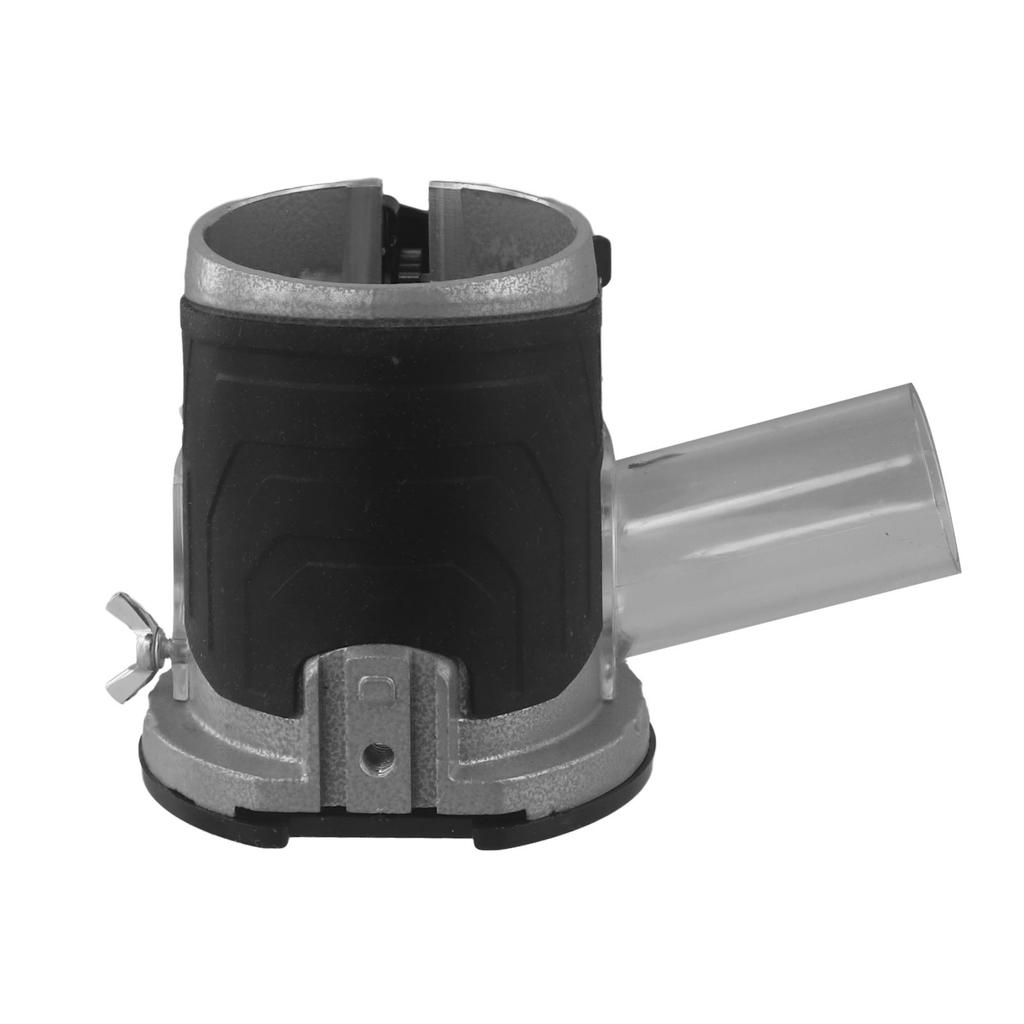 Dust Collection Wood Milling Cutter Base Plunge Router Base Seamless Splicing Shell Diameter 72MM Aluminum Alloy