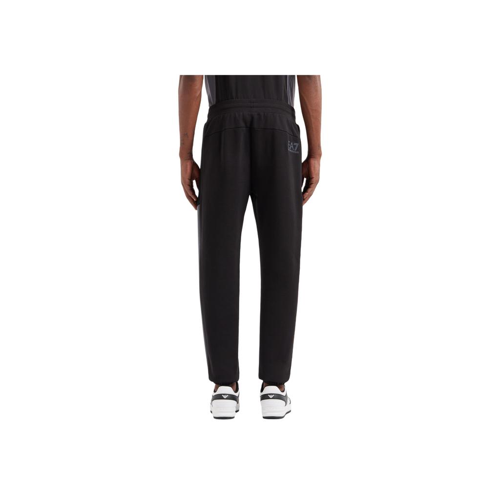 Emporio Armani Ea7 Fw24 Slim Fit Drawstring Long Jogger Knit Pants Men Bottoms Black 6DPP71-PJVTZ-1200