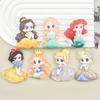 Luminous Mermaid Princess Resin Accessories: DIY Cream Glue Hair Clip & Magnet Material