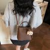 New Sense Bag Fashionable Versatile Handbag Casual Commuting Shoulder Crossbody Bucket Bag