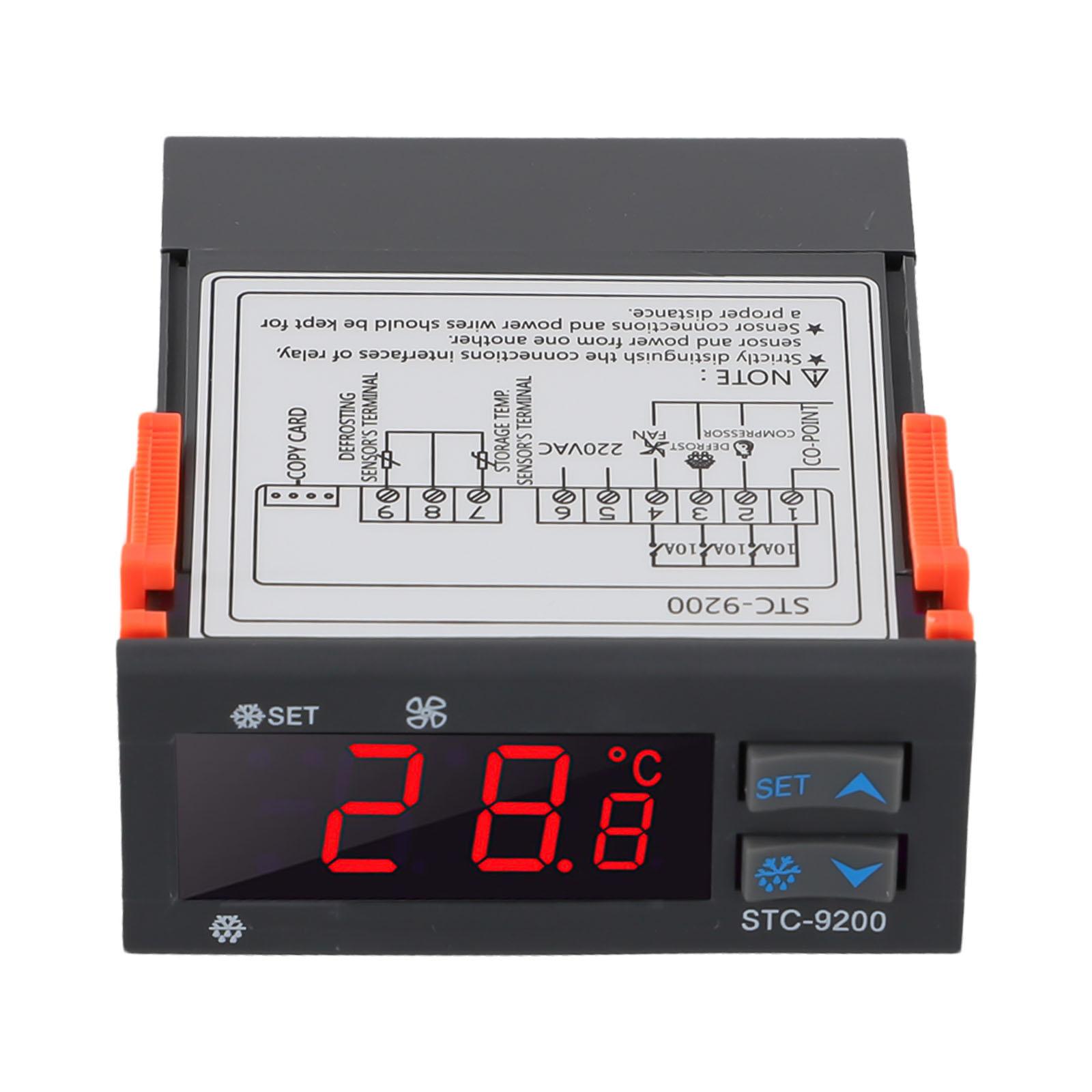 

Контроллер термостата размораживания Электронный диапазон измерения