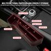 Car Seat Organizer Gap Slit Filler Holder Seat Crevice Storage Box For Toyota GR Sport Gazoo Racing Yaris 86 Corolla Hilux C-HR