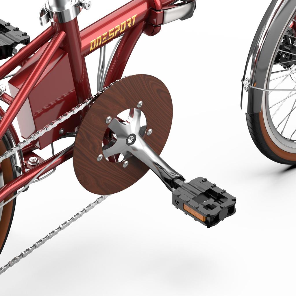 Bici Elettrica ONESPORT OT02 PRO per Adulti Motore Brushless da 250W con Coppia di 30NM Batteria al Litio da 36V5.2AH Ideale per Pendolarismo Urbano e Uso Quotidiano