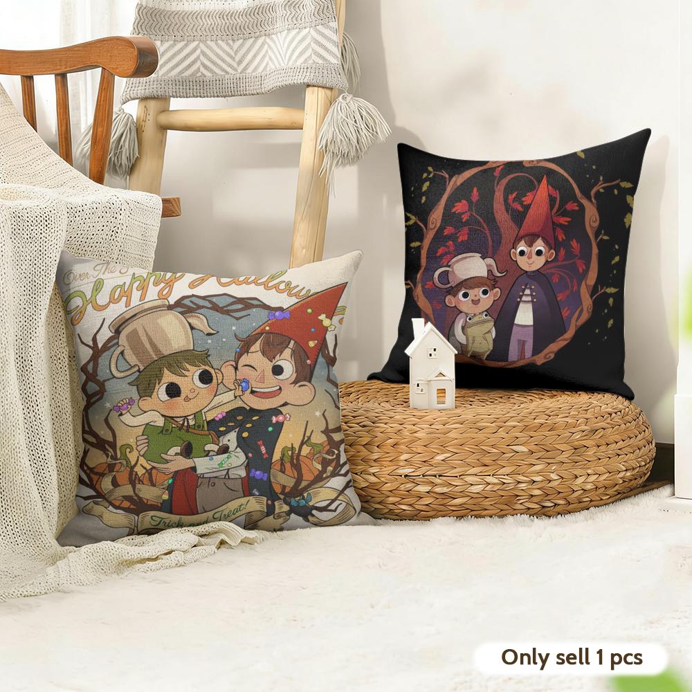 OOver The GGarden WWall Cushion Cover Natural Linen Organic Fabric DoubleSided Printing Couch Pillow Covers Home Decor