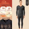 Montagut Men's Cashmere Silk Blend Thermal Underwear Set