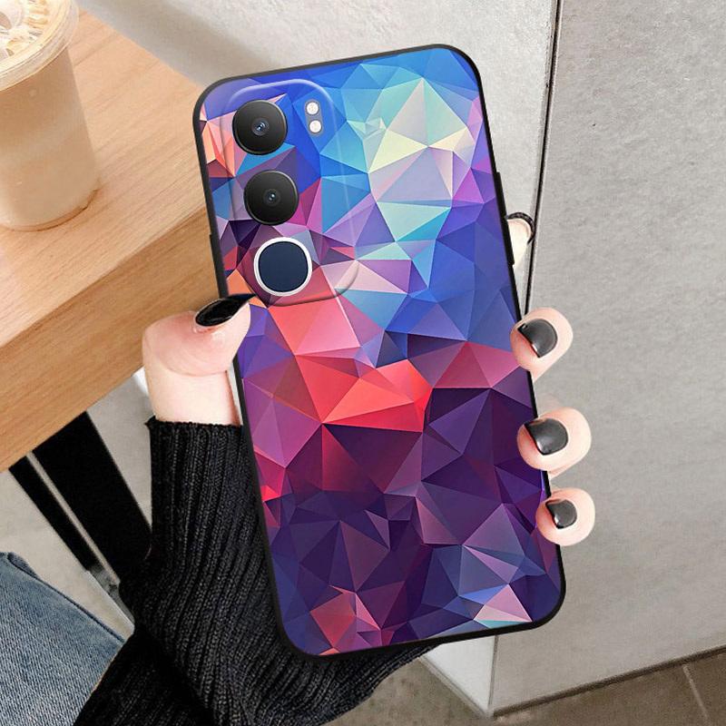 For VIVO Y19S 4G Phone Case Soft Silicone Back Cover Coque For VIVO Y 19 S Cases Black TPU Shockproof Fundas Shell Y19S Capa
