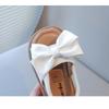 Summer Girls' Bowknot Fashion Sandals, Children's Princess Shoes, Soft-Soled Anti-Slip Beach Shoes.
