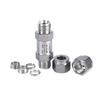 Fit 3/6/8/10/12/18mm 1/8" 1/4" 3/8" 1/2" OD Tube Stainless Steel 304 Ferrule One-way Valve Non Return Check Valves For Water Gas
