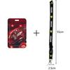 Work Permit Card Set -Rope Neck Hanging Document Card Set - Chest Tag Access Control Hard Shell Protective Set For Ferrari Badge S3HJ