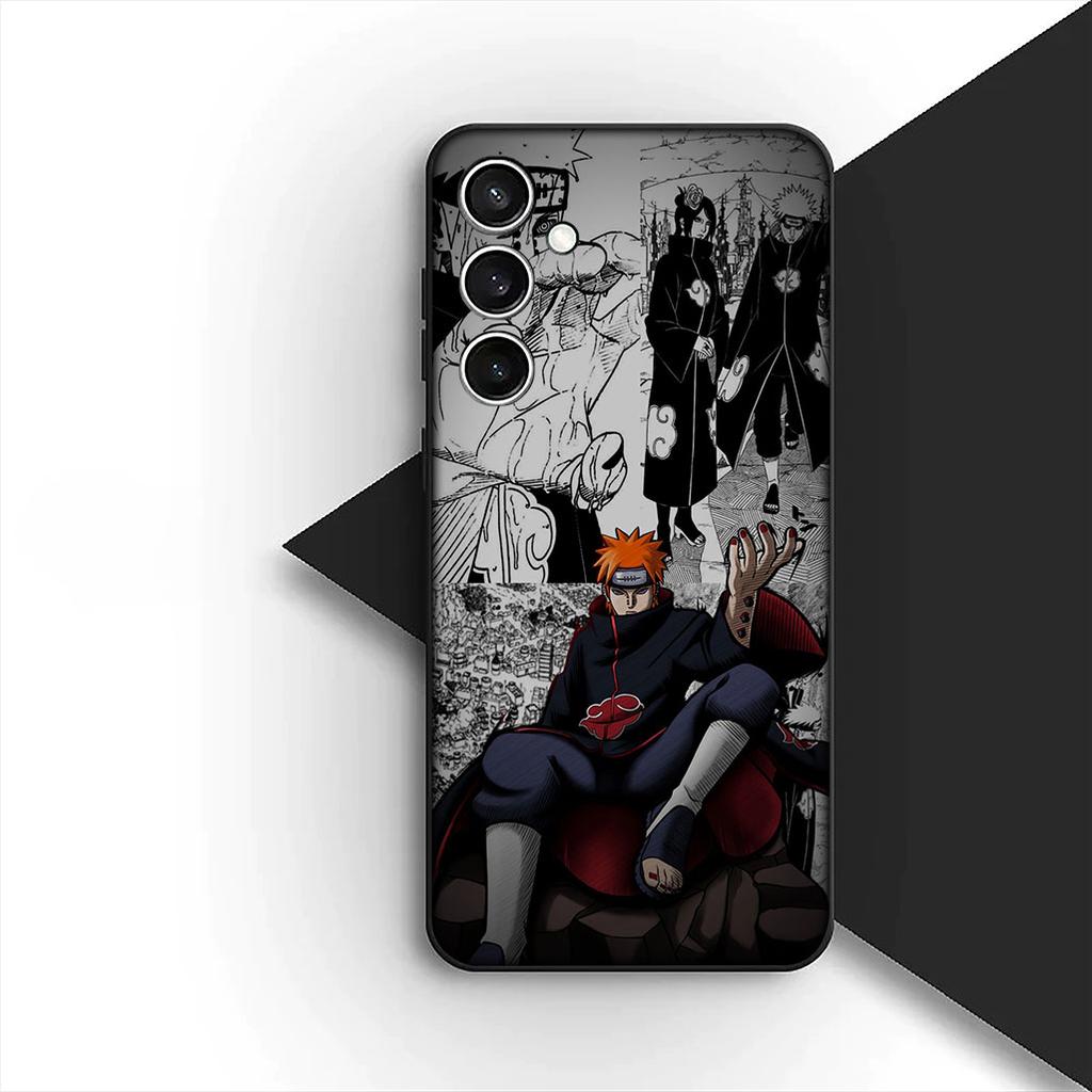 Casing for Motorola Moto G86 G57 E14 E15 G14 G34 G67 G84 G24 A54 G15 Power E22 Phone Cover Soft Case konan Narutos Pain Akatsuki