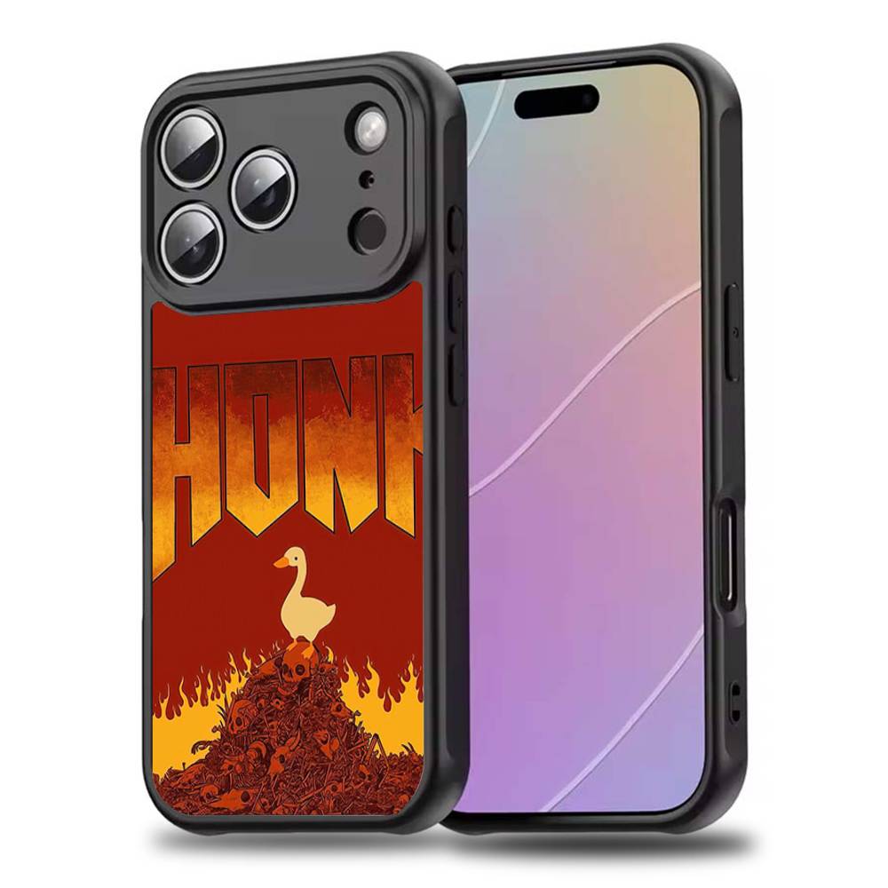 

Забавный мультяшный чехол D-Duck для iPhone 17,16,15,14,13,12,11,Pro,Max,Plus,Mini,SE4,E Для Magsafe Беспроводной iPhone17