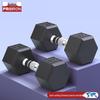 PROIRON Hexagonal Rubber Dumbbells